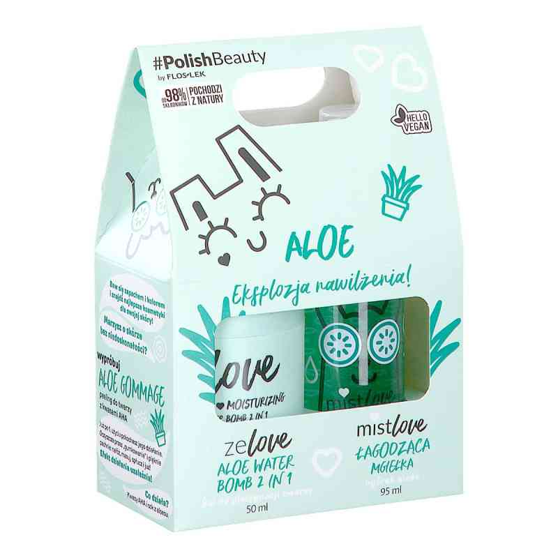 FLOS-LEK ALOE Żelove Nawilżenie Water Bomb 2in1 Żel + Mistlove Ł 50 ml od LABORATORIUM KOSMETYCZNE 
