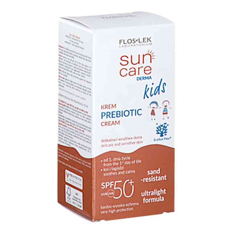 Floslek Laboratorium Sun Care Derma Kids Krem prebiotic SPF 50+  50 ml od LABORATORIUM KOSMETYCZNE 