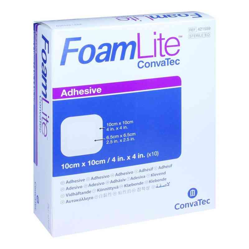 Foam Lite Convatec adhäsiv Pu-schaumverb.10x10 cm 10 szt. od ConvaTec (Germany) GmbH PZN 12358959