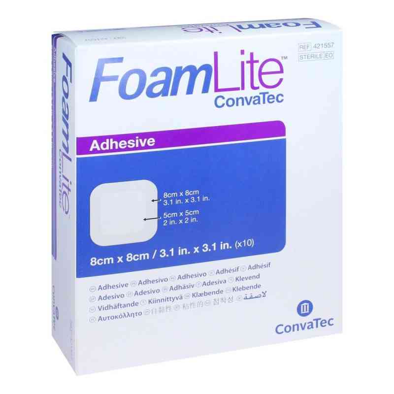 Foam Lite Convatec adhäsiv Pu-schaumverb.8x8 cm 10 szt. od ConvaTec (Germany) GmbH PZN 12358942