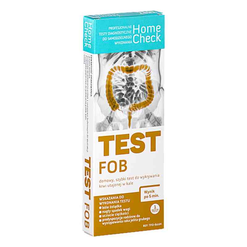 FOB Test do wykrywania krwi utajonej w kale szybki domowy 1  od HANGZHOU ALLTEST BIOTECH CO.,LTD. PZN 08305990