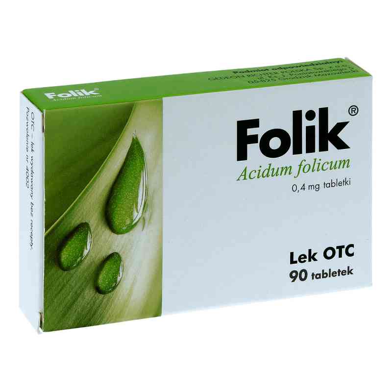 Folik tabletki 0,4 mg 90  od GEDEON RICHTER POLSKA SP.Z O.O. PZN 08300357