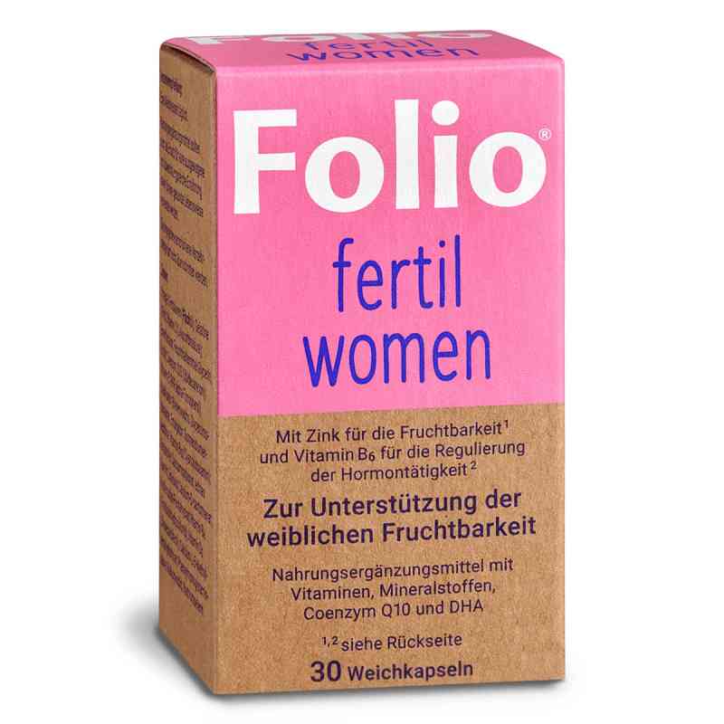 Folio Fertil Women kapsułki miękkie 30 szt. od SteriPharm Pharmazeutische Produkte GmbH & Co. KG PZN 18671404