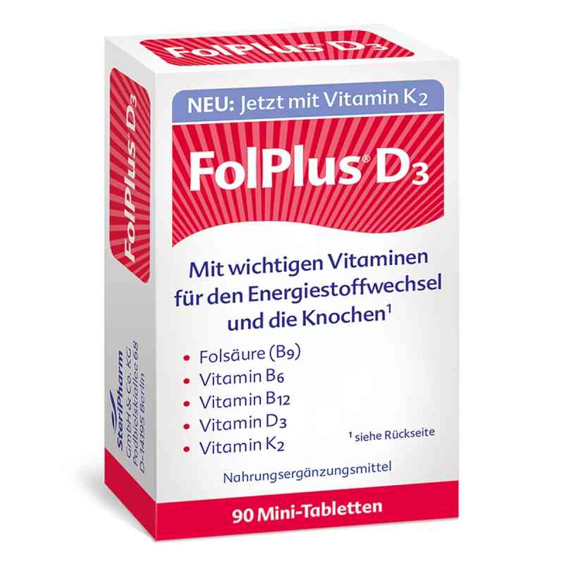 FolPlus+ D3 tabletki 90 szt. od SteriPharm Pharmazeutische Produkte GmbH & Co. KG PZN 12388096