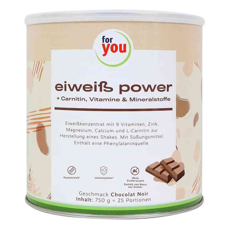 For You Eiweiss Power czekolada 750 g od For You eHealth GmbH PZN 06944920