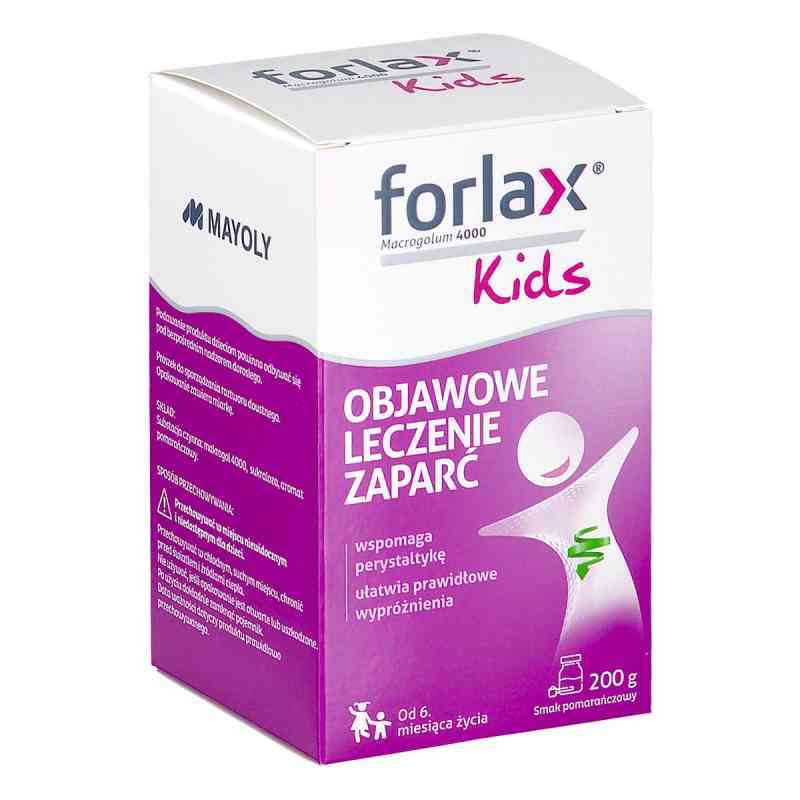 Forlax Kids proszek smak pomarańczowy 200 g od BIOFARMA SRL PZN 08306168