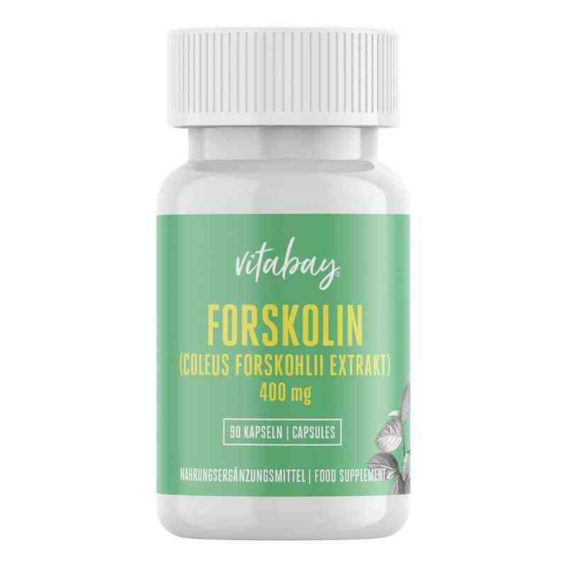 Forskolin 400 mg Ekstrakt z Coleus Forskohlii Kapsułki wegańskie 90 szt. od Vitabay CV PZN 18238541