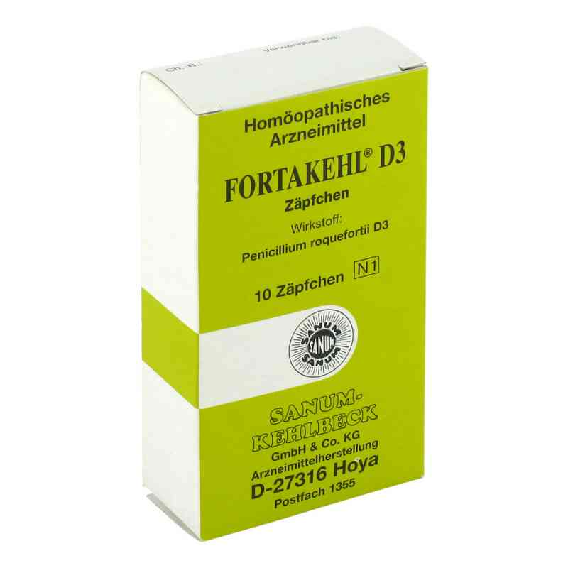 Fortakehl D3 czopki 10 szt. od SANUM-KEHLBECK GmbH & Co. KG PZN 04456984