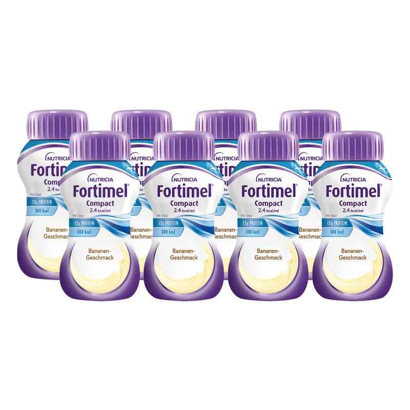 Fortimel Compact 2.4 bananowy 32x125 ml od Danone Deutschland GmbH PZN 08100329