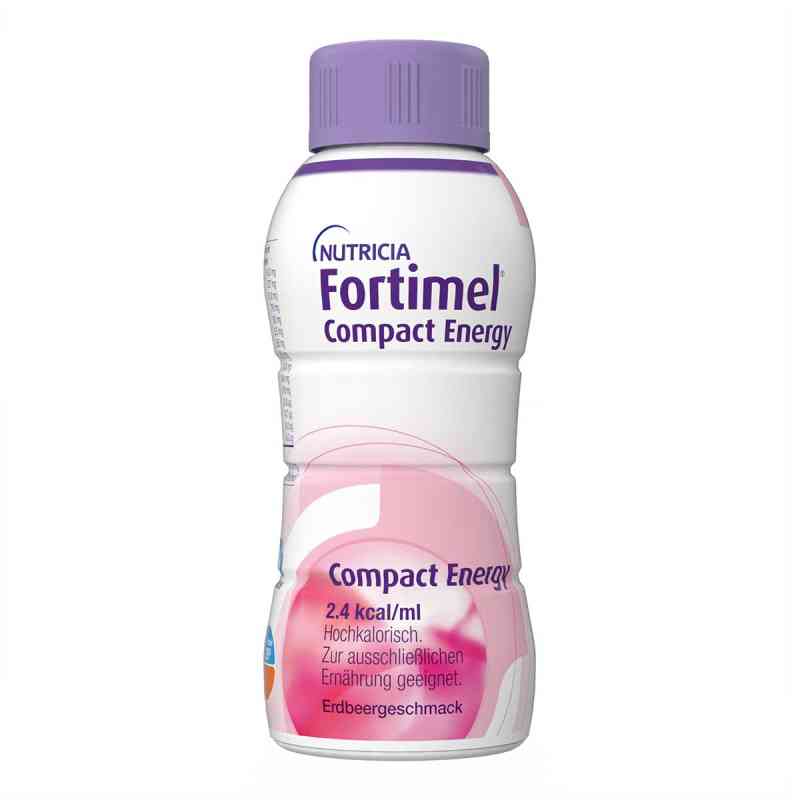 Fortimel Compact Energy truskawkowe 4X300 ml od Danone Deutschland GmbH PZN 15817103