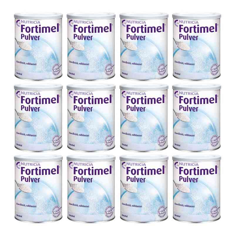 Fortimel proszek smak neutralny 12X335 g od Danone Deutschland GmbH PZN 09477100