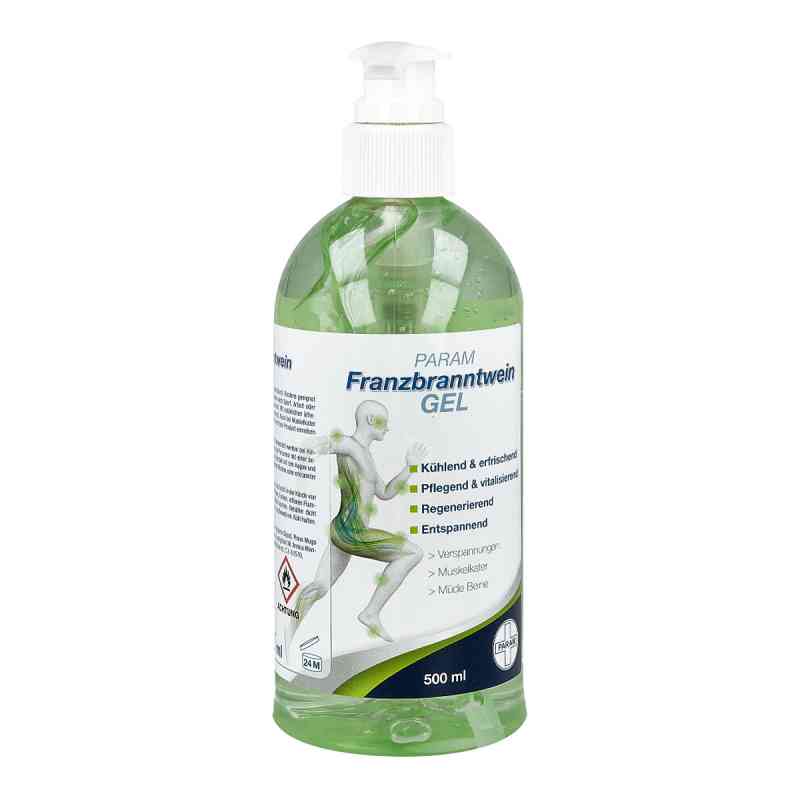Franzbranntwein Gel Pump-spender 500 ml od Param GmbH PZN 13918001