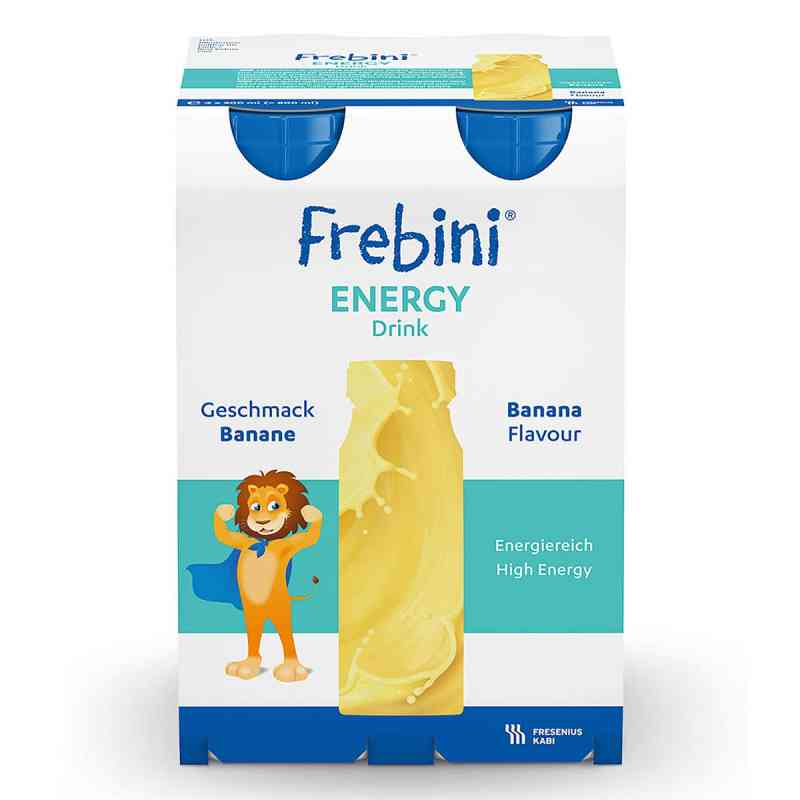 Frebini Energy Drink bananowy 4X200 ml od Fresenius Kabi Deutschland GmbH PZN 00063791