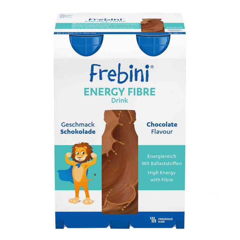 Frebini Energy Fibre Drink czekoladowy 4X200 ml od Fresenius Kabi Deutschland GmbH PZN 00066068