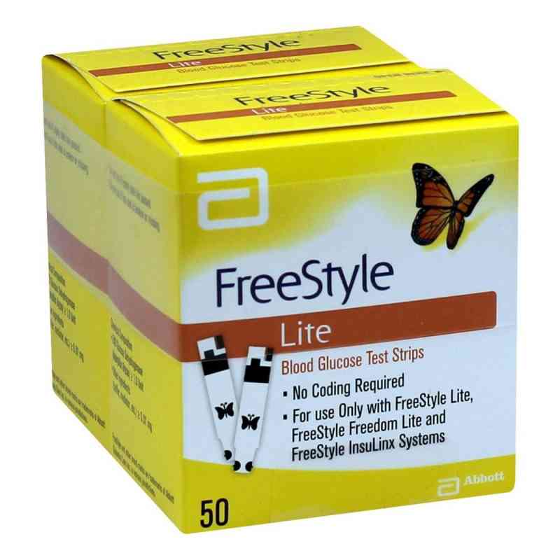 Freestyle Lite paski testowe 100 szt. od axicorp Pharma GmbH PZN 01801191