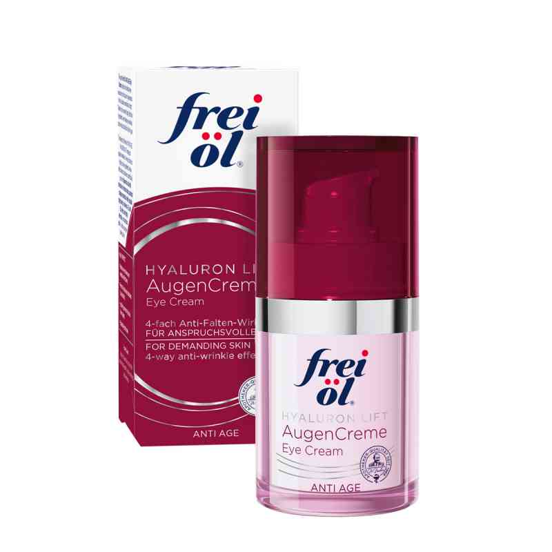 Frei öl Anti-age Hyaluron Lift krem pod oczy 15 ml od Apotheker Walter Bouhon GmbH PZN 11359224