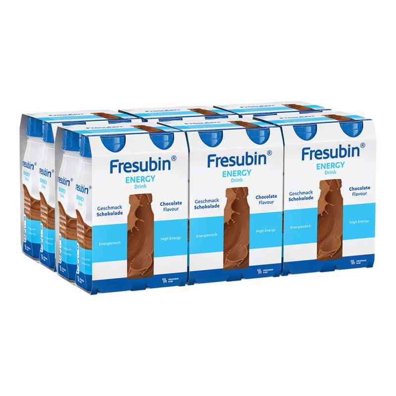 Fresubin Energy Drink Schokolade Trinkflasche 24x200 ml od Fresenius Kabi Deutschland GmbH PZN 08100324