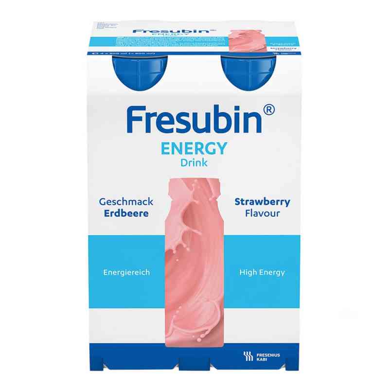 Fresubin Energy Drink truskawkowy 4X200 ml od Fresenius Kabi Deutschland GmbH PZN 03692470