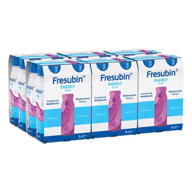 Fresubin Energy Drink Waldfrucht Trinkflasche 6X4X200 ml od Fresenius Kabi Deutschland GmbH PZN 03692671