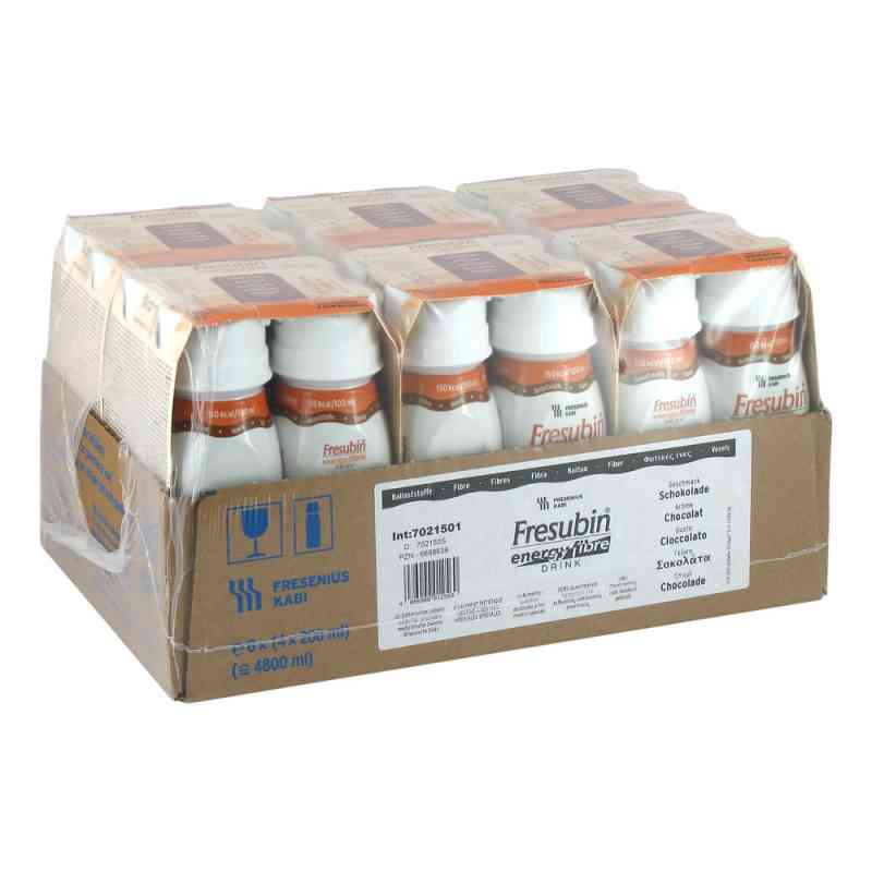 Fresubin Energy Fibre Drink Schokolade Trinkfl. 6X4X200 ml od Fresenius Kabi Deutschland GmbH PZN 06698639