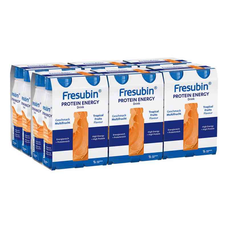 Fresubin Protein Energy Drink Multifrucht Tr.fl. 6X4X200 ml od Fresenius Kabi Deutschland GmbH PZN 06698800