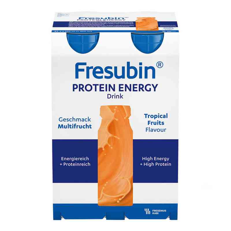 Fresubin Protein Energy Drink smak wieloowocowy 4X200 ml od Fresenius Kabi Deutschland GmbH PZN 06698792