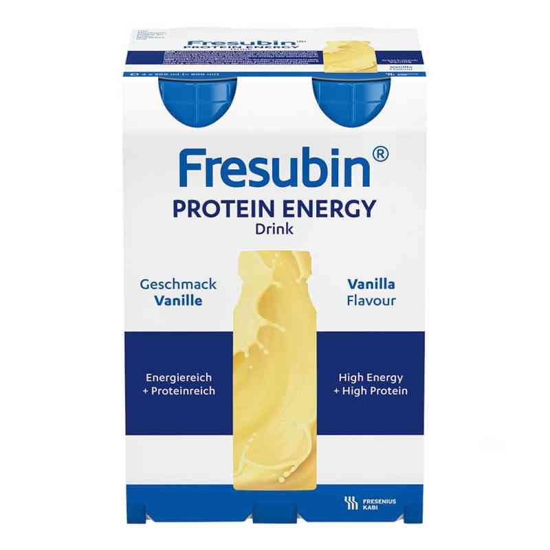 Fresubin Protein Energy Drink Vanille Napój waniliowy 4X200 ml od Fresenius Kabi Deutschland GmbH PZN 06698680