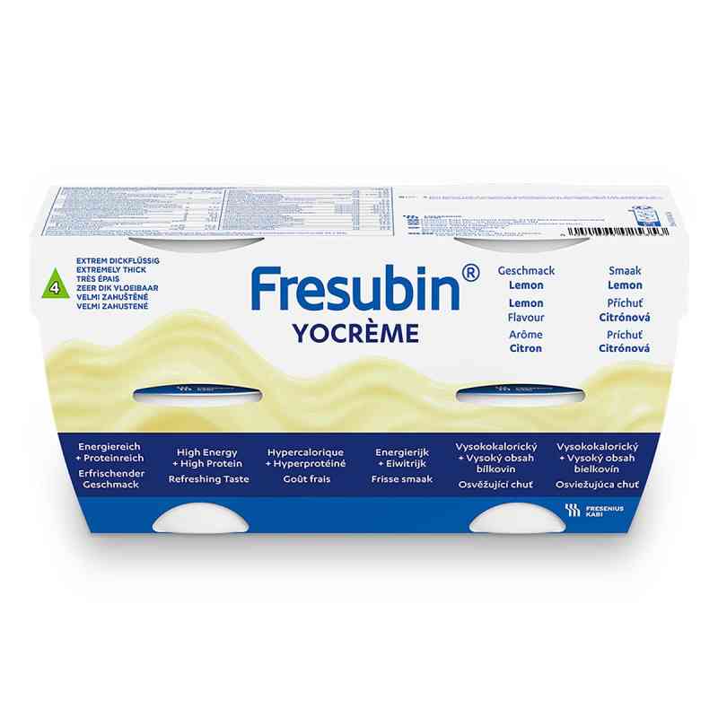 Fresubin Yocreme Lemon 4X125 g od Fresenius Kabi Deutschland GmbH PZN 09510168