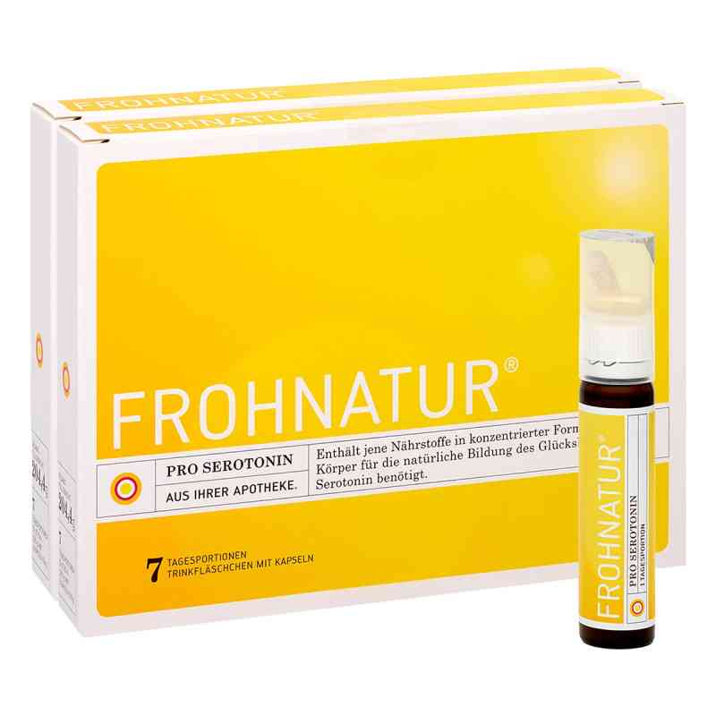Frohnatur Mood Tonic Trinkfläschen mit Kapseln 2x7 szt. od Imming & Theiss GmbH PZN 08100279