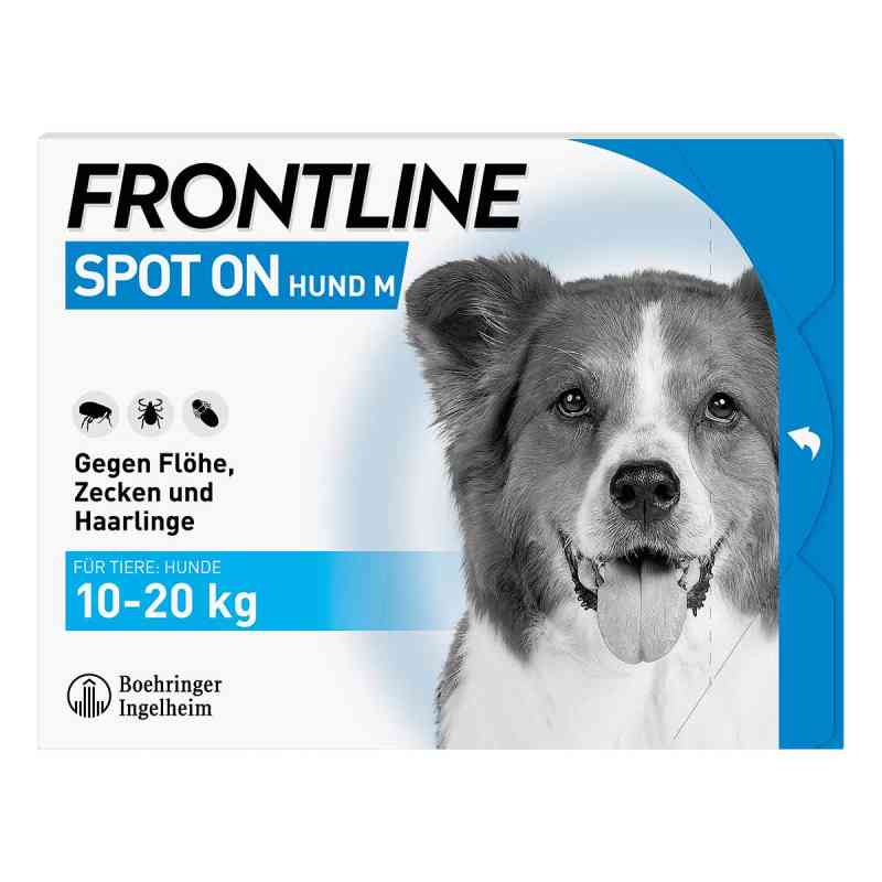 Frontline Spot 10-20 roztwór dla psów, pipetka 3 szt. od Boehringer Ingelheim VETMEDICA G PZN 00662882