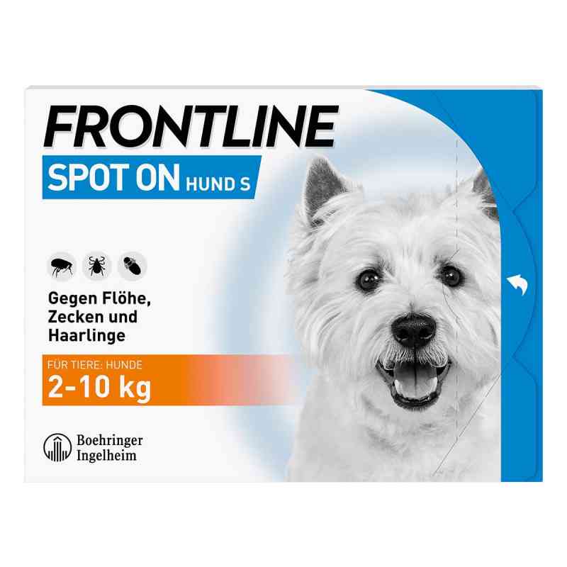 Frontline Spot 2-10 roztwór dla psów, pipetka 6 szt. od Boehringer Ingelheim VETMEDICA G PZN 02246389