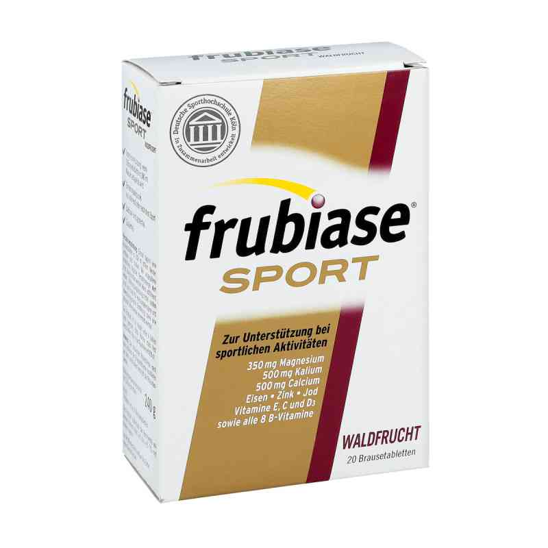 Frubiase Sport tabletki musujące o smaku owoców leśnych 20 szt. od STADA GmbH PZN 07678722