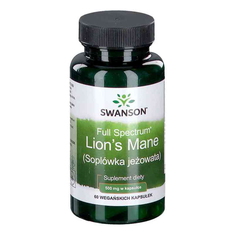 Full Spectrum Lion's Mane kapsułki  60  od SWANSON HEALTH PRODUCTS PZN 08306281