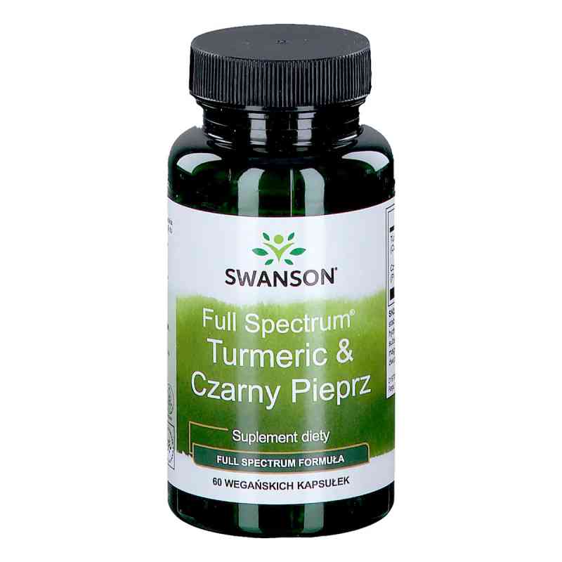 Full Spectrum Turmeric I Czarny Pieprz 60  od SWANSON HEALTH PRODUCTS PZN 08306574