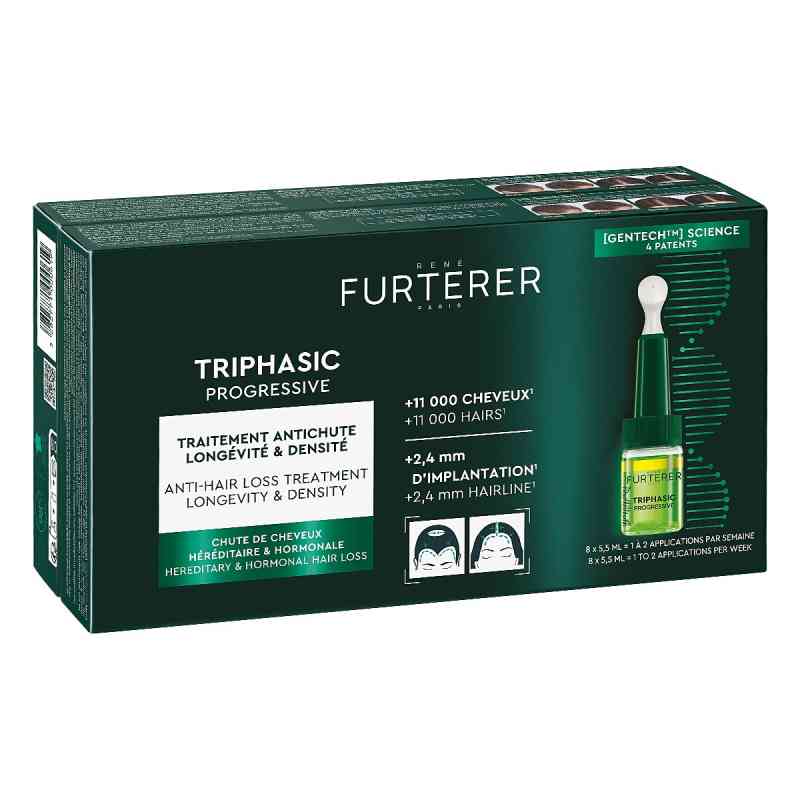 Furterer Triphasic Vht Atp Intensif 8X5.5 ml od PIERRE FABRE DERMO KOSMETIK GmbH PZN 10321739