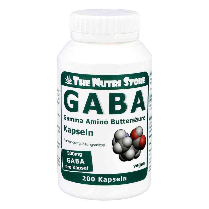 Gaba 500 mg vegetarische kapsułki 200 szt. od Hirundo Products PZN 09002851