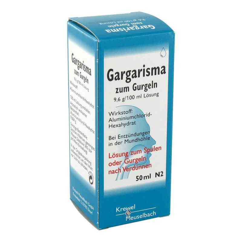 Gargarisma zum Gurgeln Liquidum 50 ml od HERMES Arzneimittel GmbH PZN 08625053