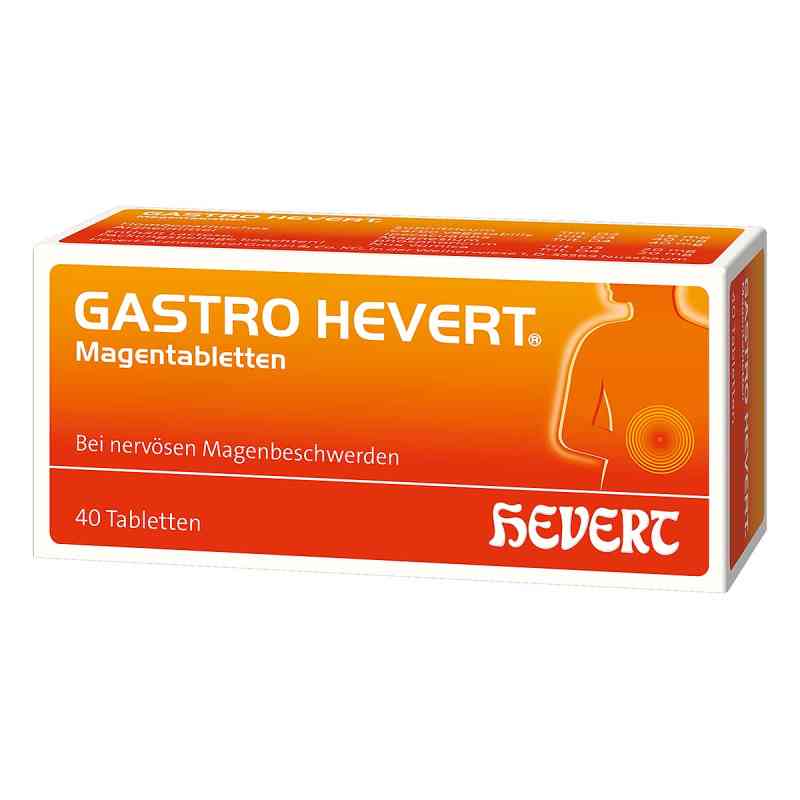 Gastro Hevert tabletki na żołądek 40 szt. od Hevert-Arzneimittel GmbH & Co. K PZN 04947328