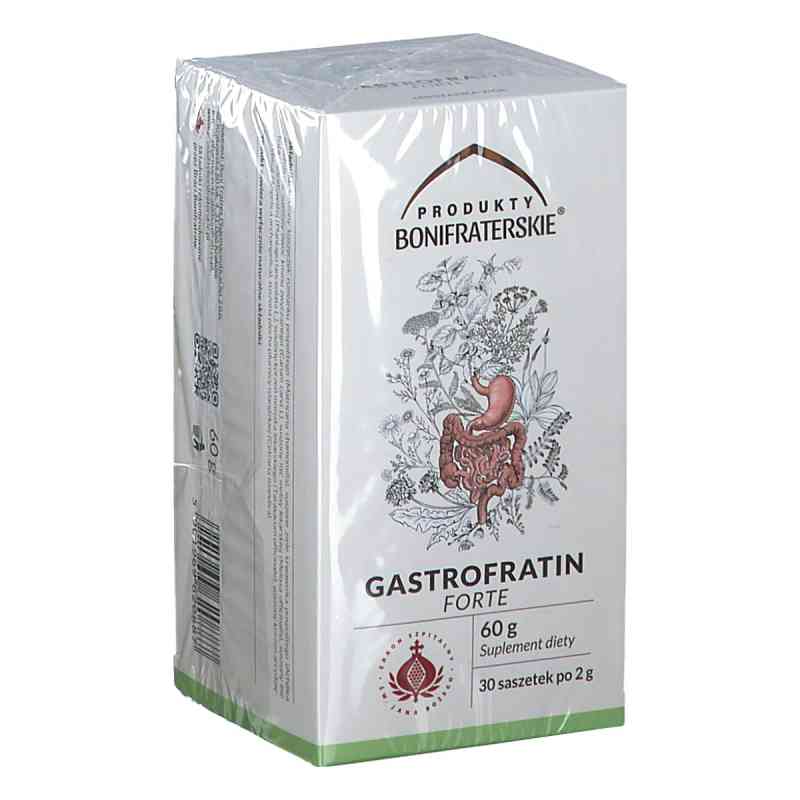 Gastrofratin Forte Produkty Bonifraterskie saszetki 30  od NATUR-VIT MAREK PŁACHTA PZN 08304981