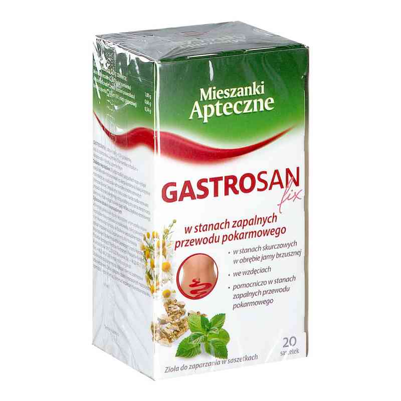 Gastrosan fix saszetki 20  od HERBAPOL-LUBLIN S.A. PZN 08302585