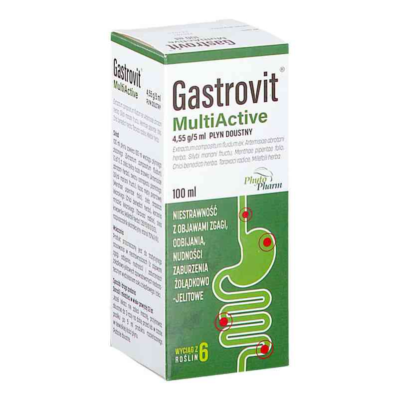 Gastrovit Multiactive płyn doustny 100 ml od PHYTOPHARM KLĘKA S.A. PZN 08301089