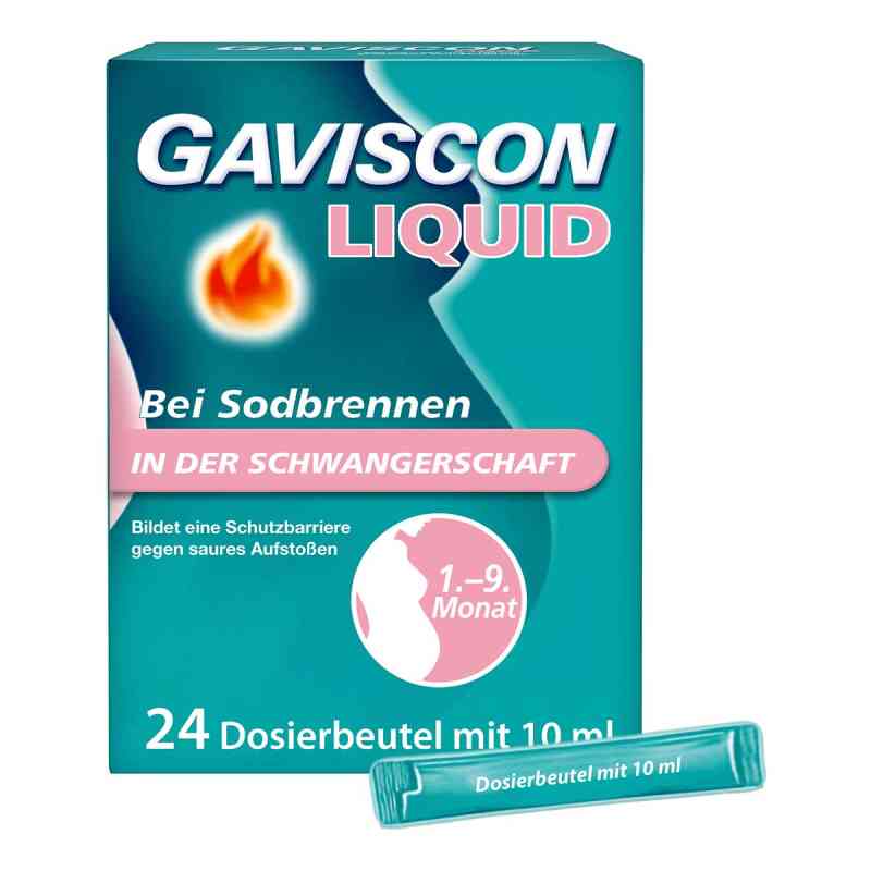 Gaviscon Liquid 500 mg/267 mg/160 mg saszetki 24X10 ml od Reckitt Benckiser Deutschland GmbH PZN 10982961