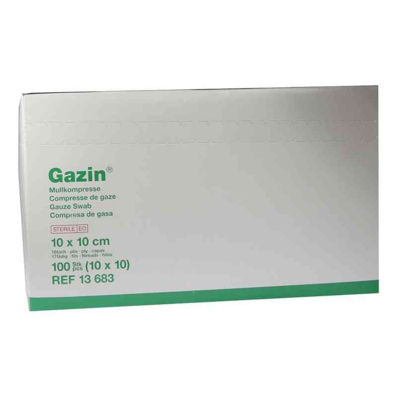 Gazin Kompressen 10x10cm 16fach steril 10X10 szt. od Lohmann & Rauscher GmbH & Co.KG PZN 01670151