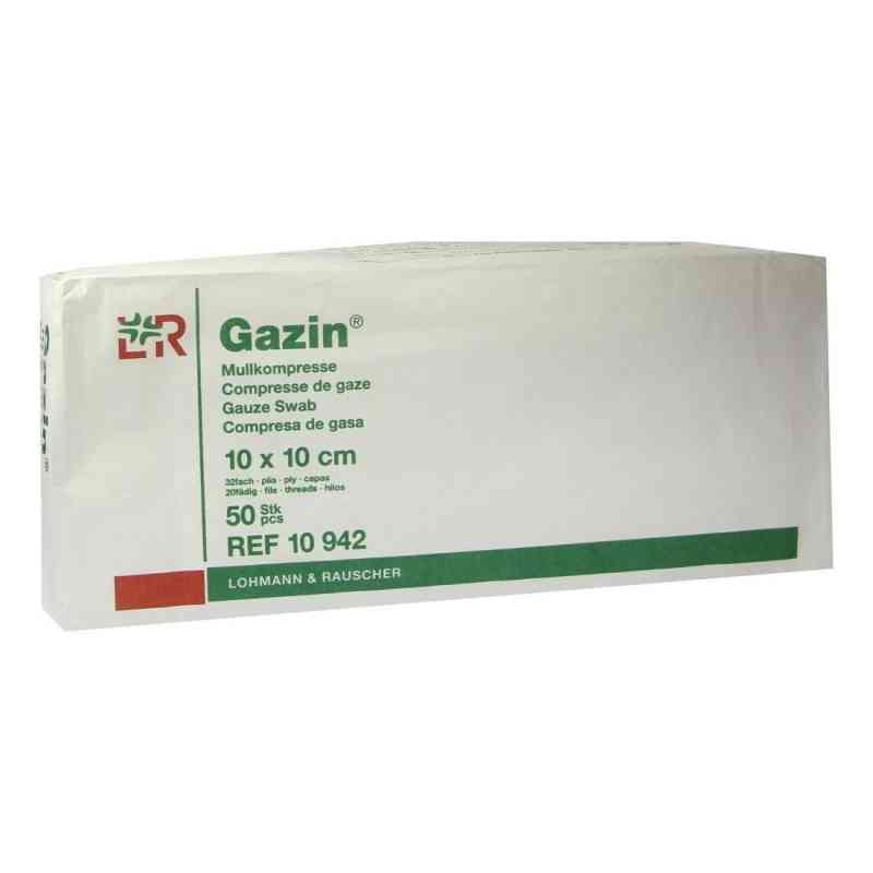 Gazin Kompressen 10x10cm 32fach unsteril 50 szt. od Lohmann & Rauscher GmbH & Co.KG PZN 01401994