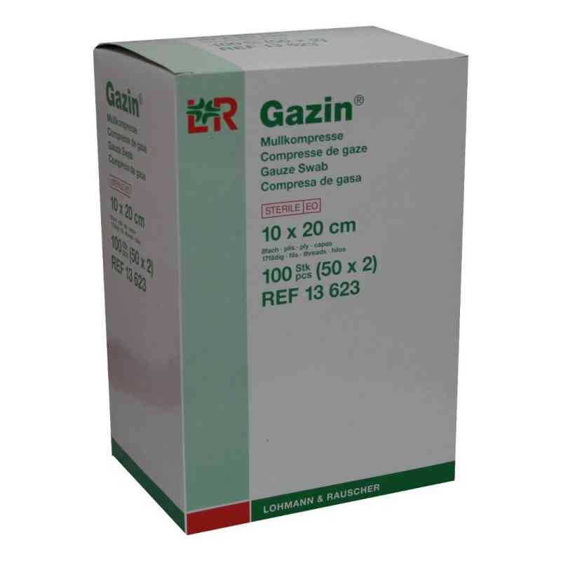 Gazin Kompressen 10x20cm 8fach steril 50X2 szt. od Lohmann & Rauscher GmbH & Co.KG PZN 03449077