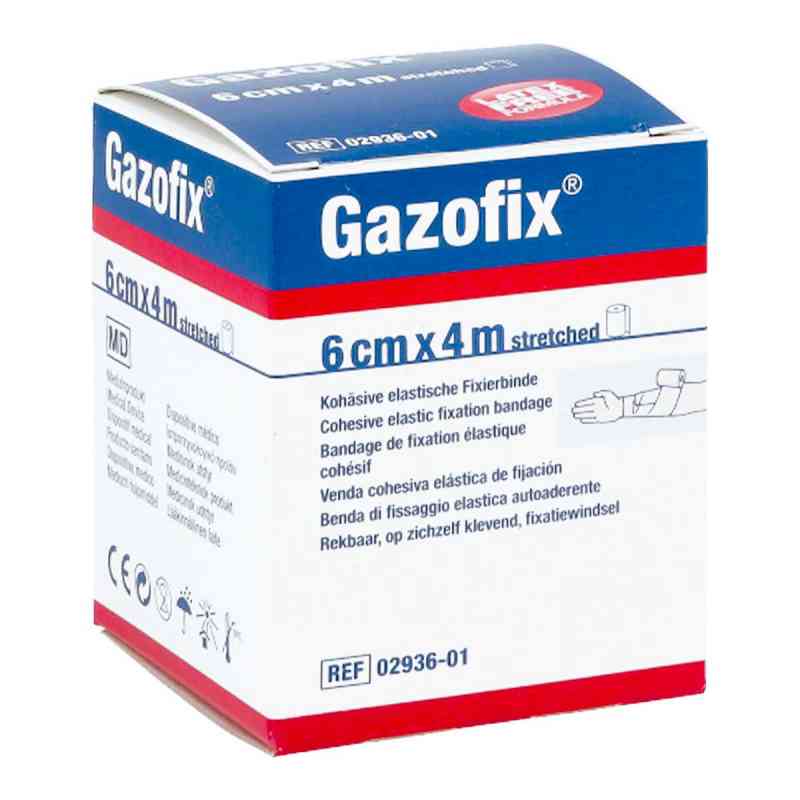 Gazofix Fixierbinde kohäsiv 6 cmx4 m 1 szt. od BSN medical GmbH PZN 11587793