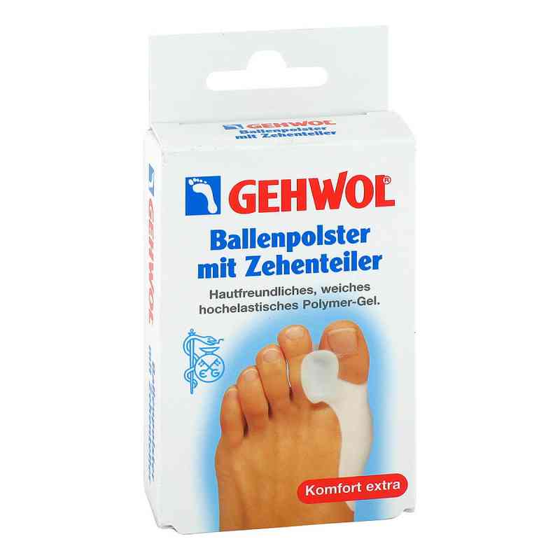 Gehwol Ballenpolster mit Zehenteiler nakładka 1 szt. od Eduard Gerlach GmbH PZN 14129128