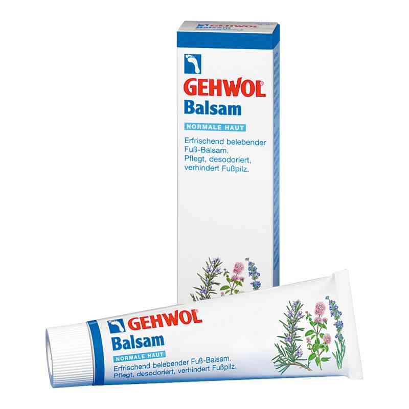 Gehwol balsam odświeżający do stóp dla skóry normalnej 125 ml od Eduard Gerlach GmbH PZN 02516191