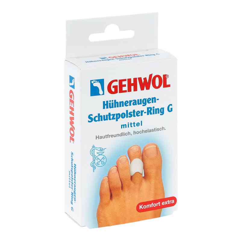 Gehwol Huehneraugen-schutzpolster-ring G mittel 3 szt. od Eduard Gerlach GmbH PZN 01209156