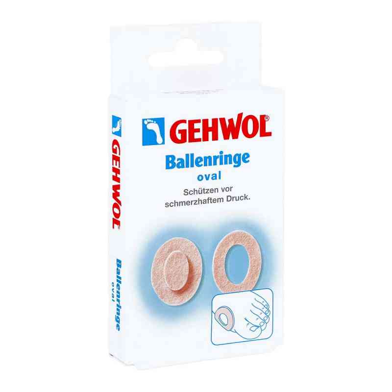 Gehwol pierścienie przeciwuciskowe owalne 6 szt. od Eduard Gerlach GmbH PZN 03990701